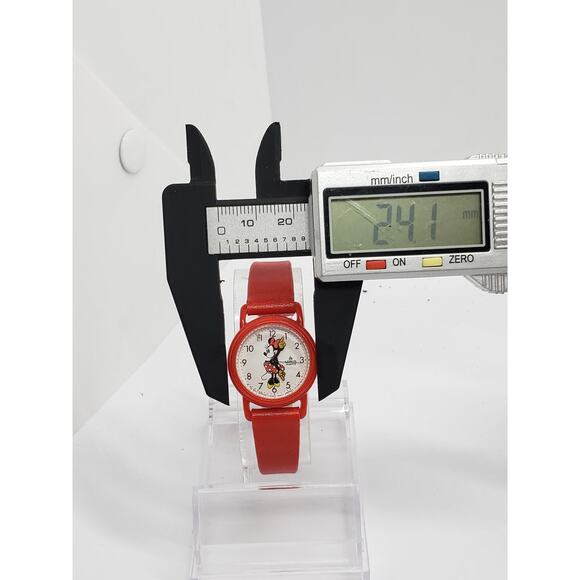 Lorus, Disney Red Minnie Mouse watch. V811-0070 ZO